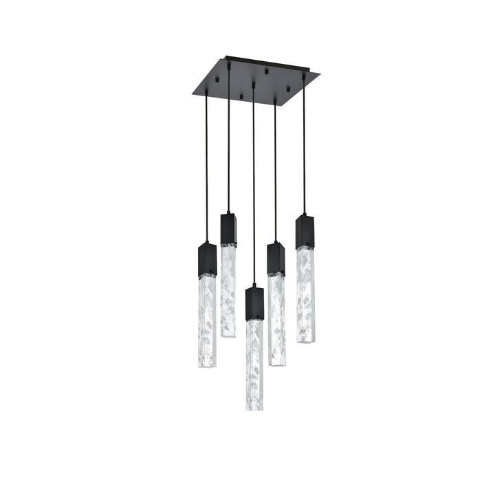 16 Inch Pendant In Black