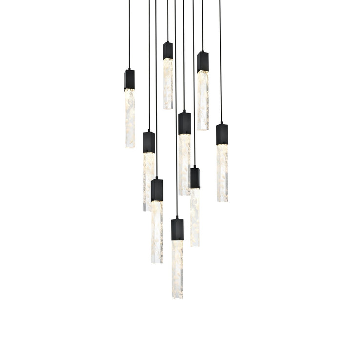 20 Inch Pendant In Black