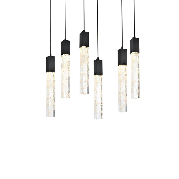 32 Inch Pendant In Black