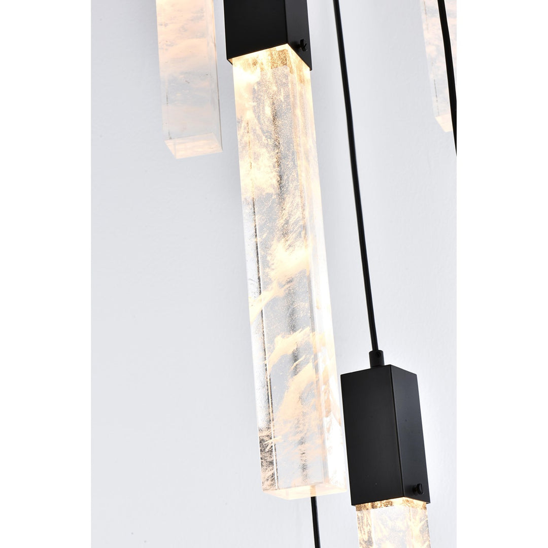 32 Inch Pendant In Black