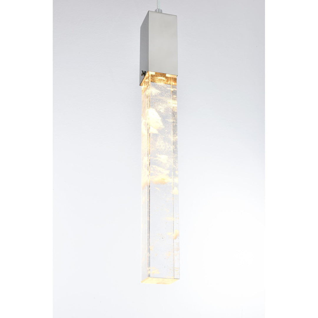 32 Inch Pendant In Chrome