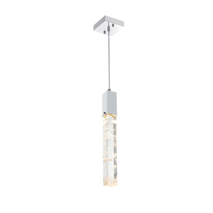 5 Inch Pendant In Chrome by Elegant Lighting