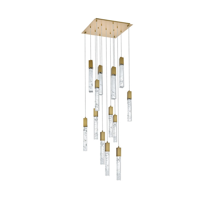 26 Inch Pendant In Satin Gold