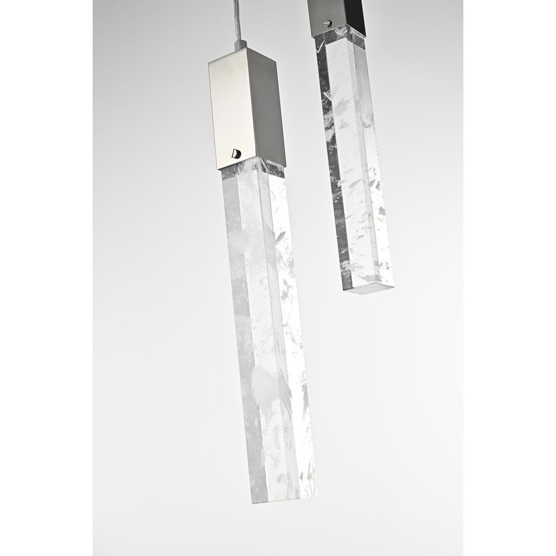 36 Inch Chandelier In Chrome