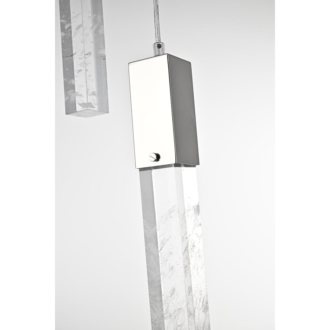 36 Inch Chandelier In Chrome