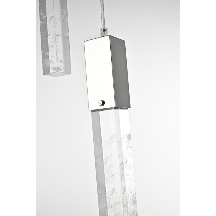 36 Inch Chandelier In Chrome