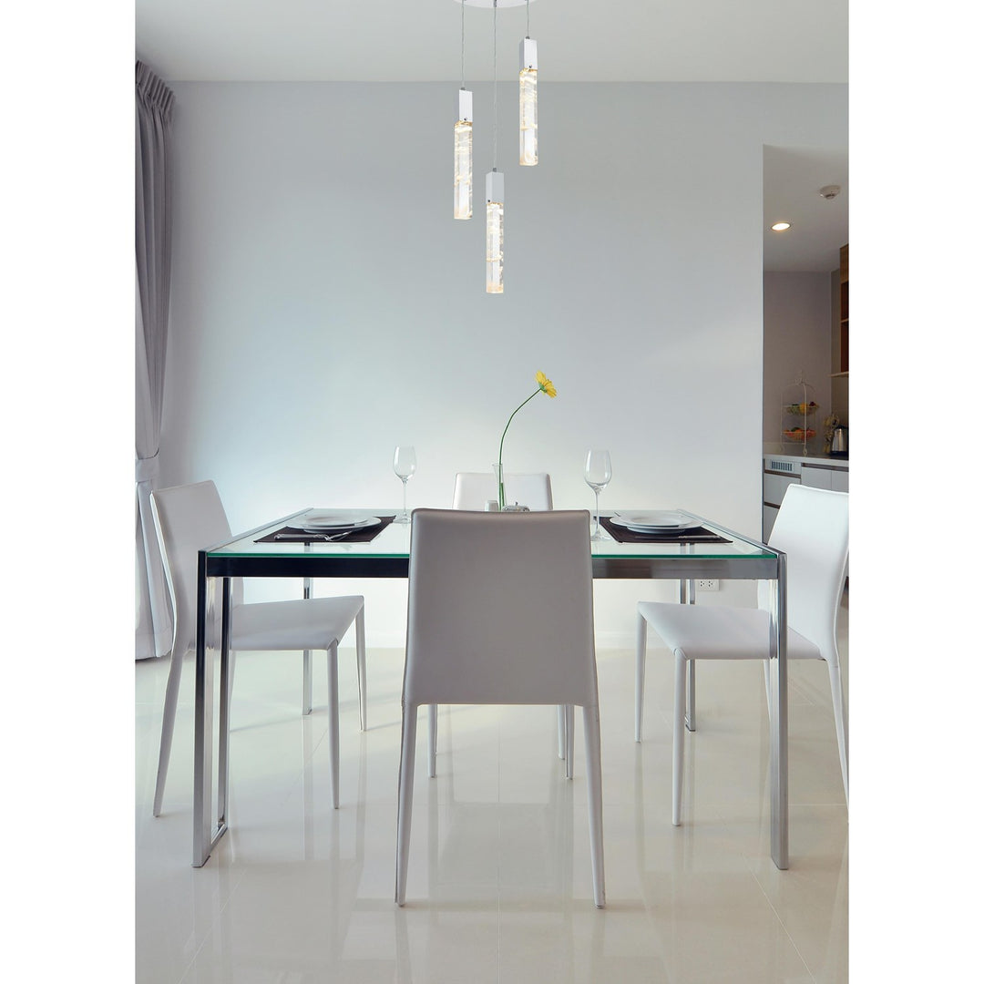 16 Inch Chandelier In Black
