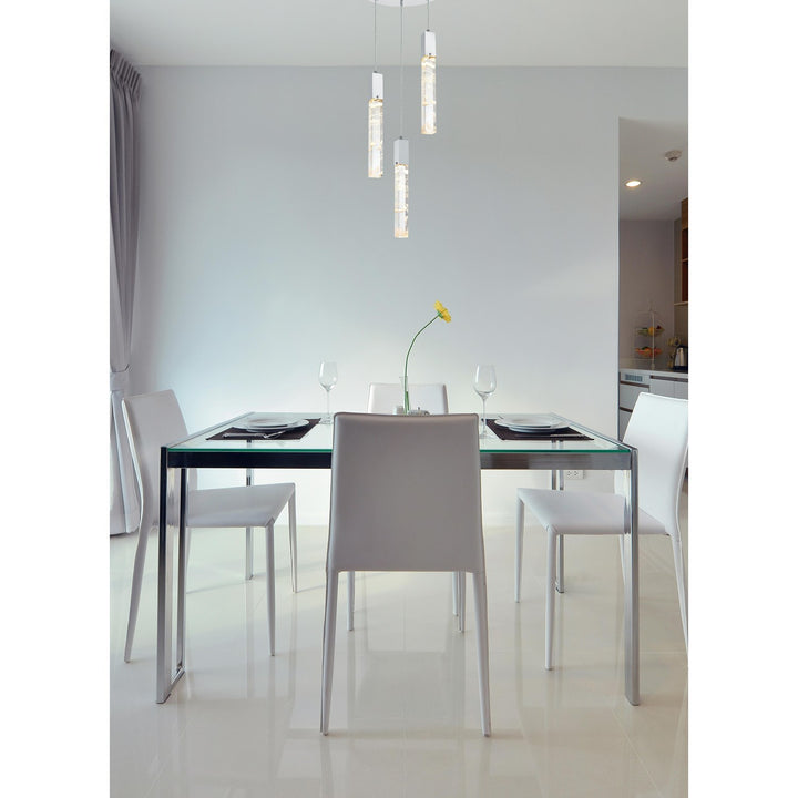 16 Inch Chandelier In Black