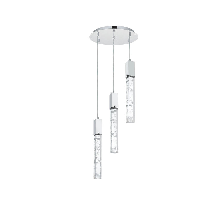 16 Inch Chandelier In Black