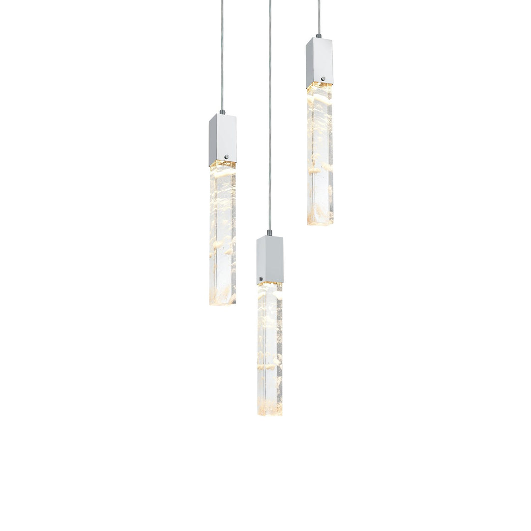 16 Inch Chandelier In Black