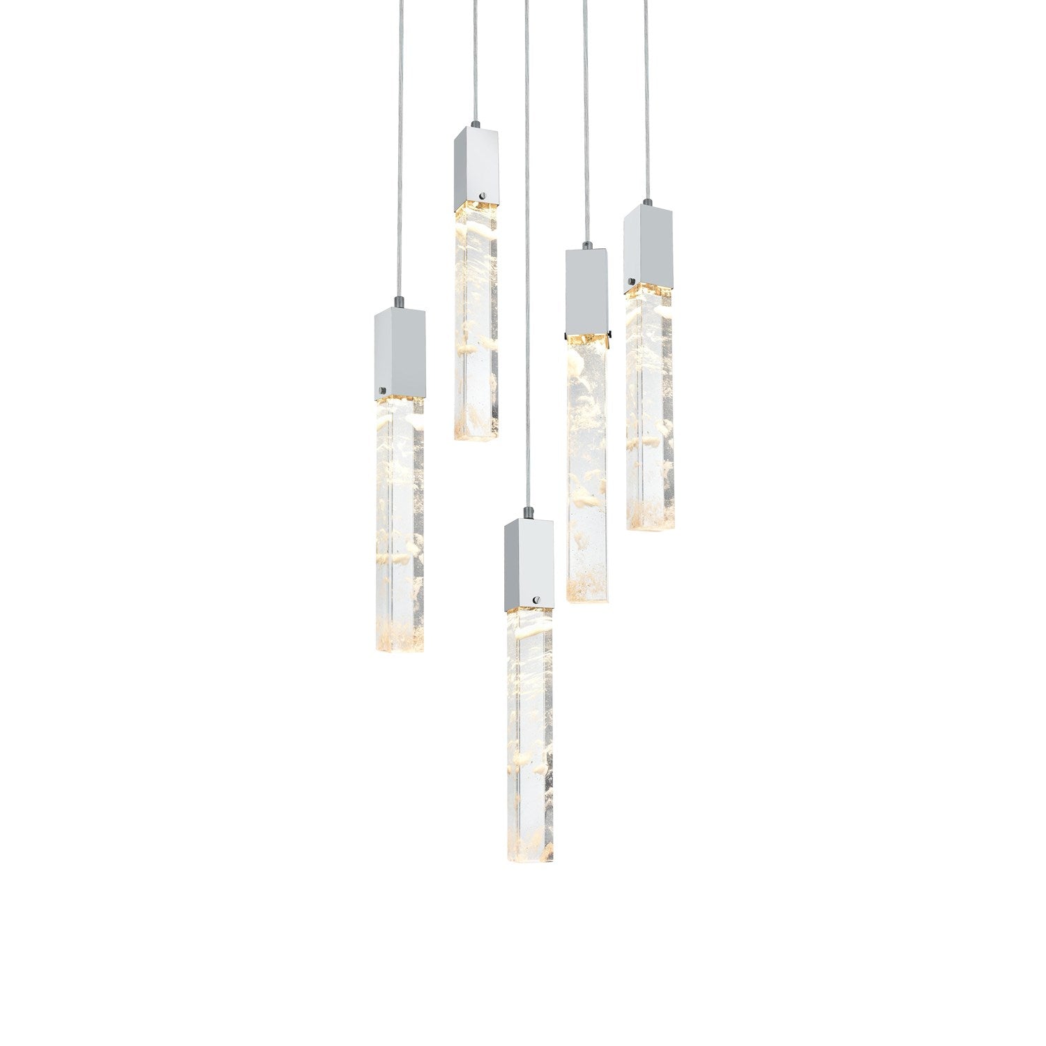 20 Inch Chandelier In Black