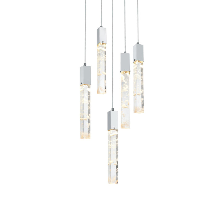 20 Inch Chandelier In Black
