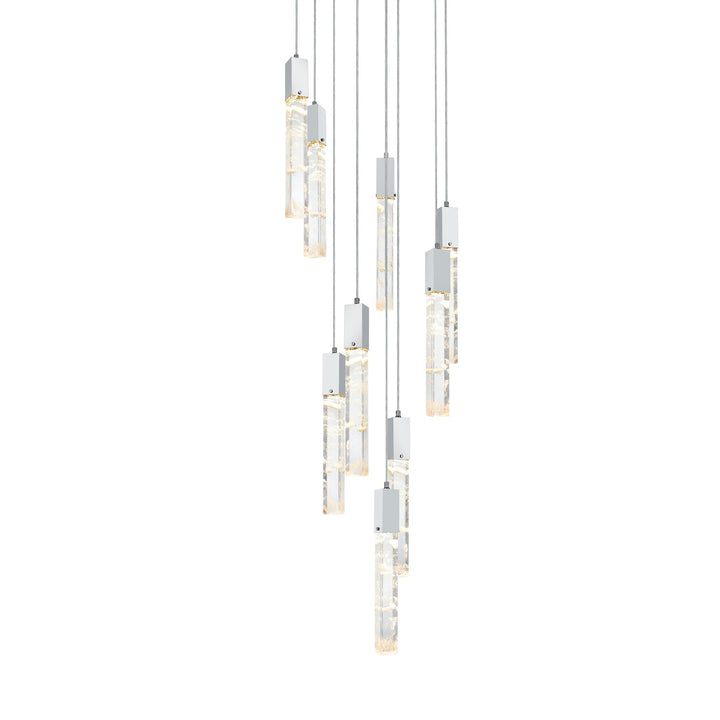 24 Inch Chandelier In Chrome