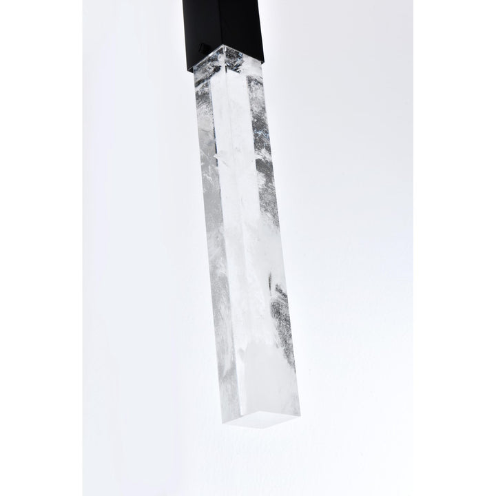 30 Inch Chandelier In Black