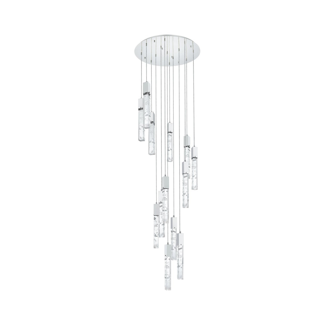 30 Inch Chandelier In Chrome