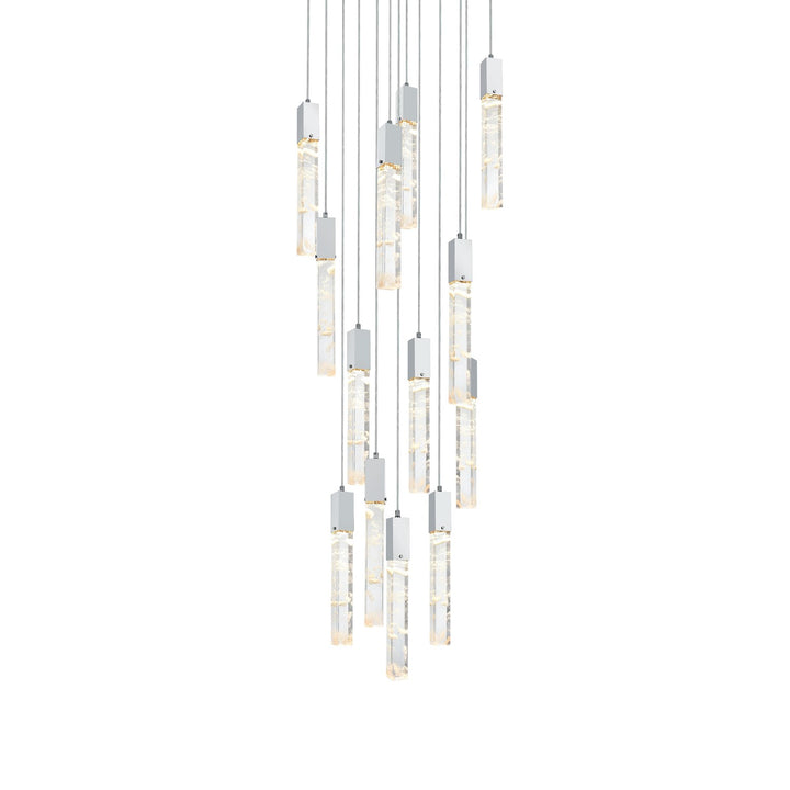 30 Inch Chandelier In Chrome