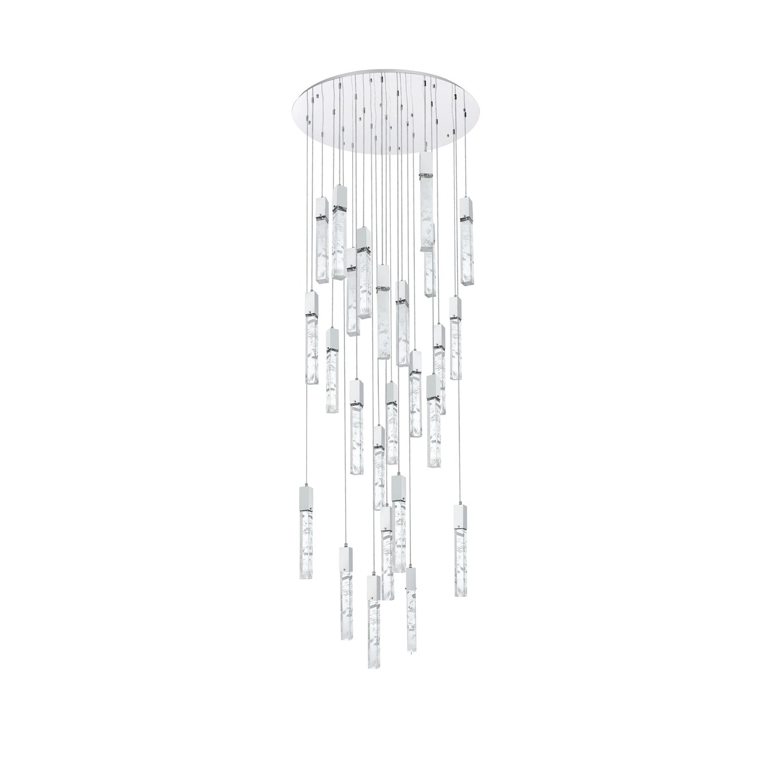 42 Inch Chandelier In Chrome