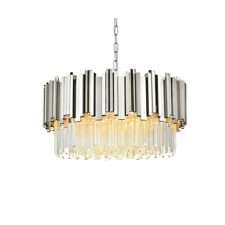 24 Inch Chandelier In Chrome