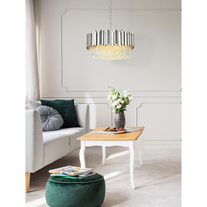 24 Inch Chandelier In Chrome