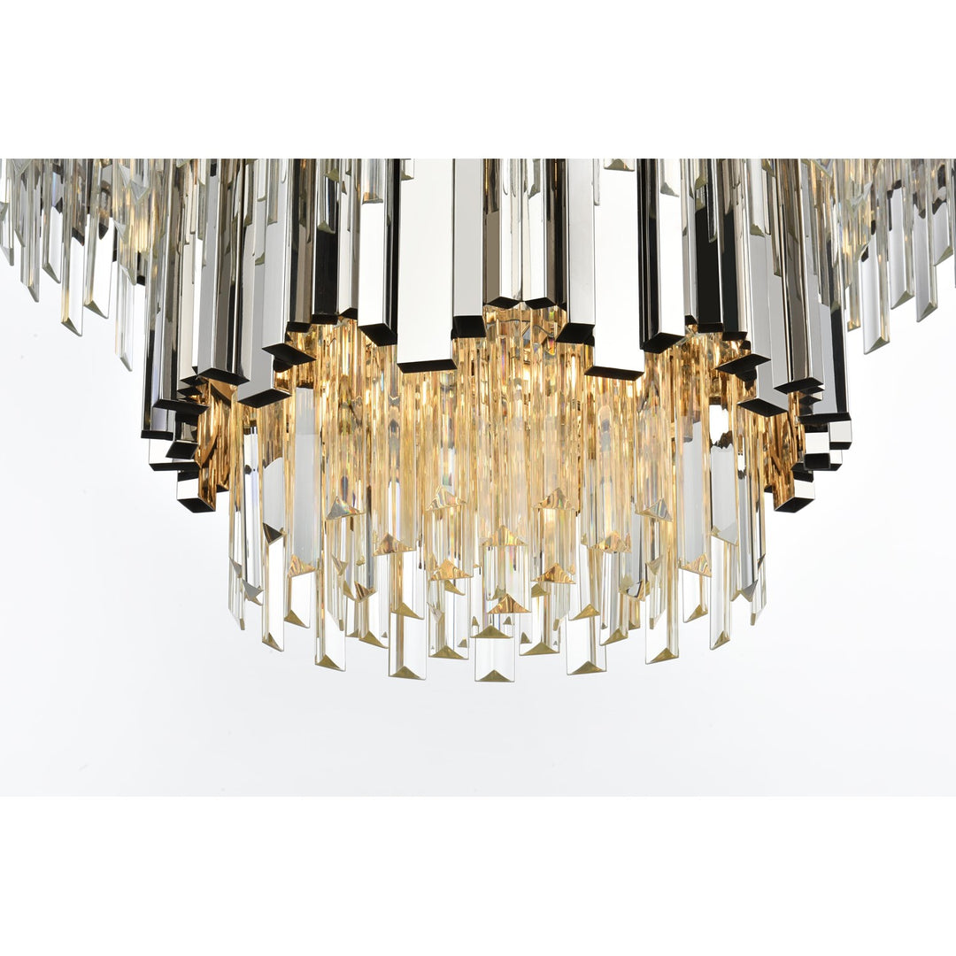 24 Inch Chandelier In Chrome