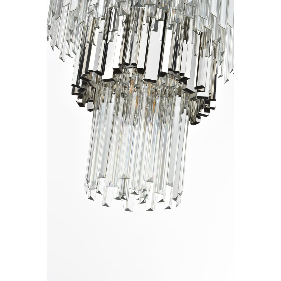 40 Inch Chandelier In Chrome
