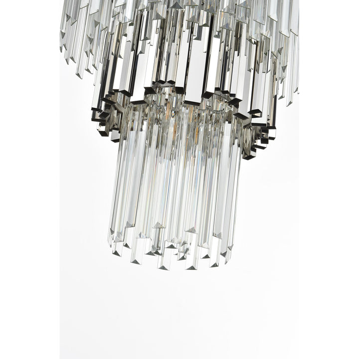 40 Inch Chandelier In Chrome