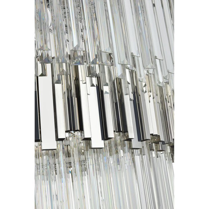 40 Inch Chandelier In Chrome
