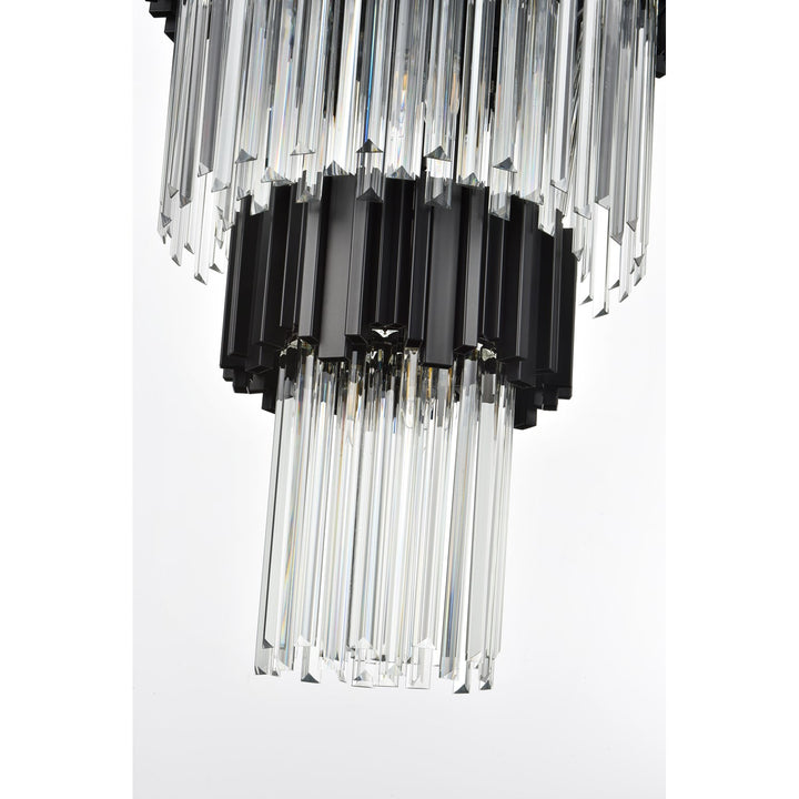 48 Inch Chandelier In Black