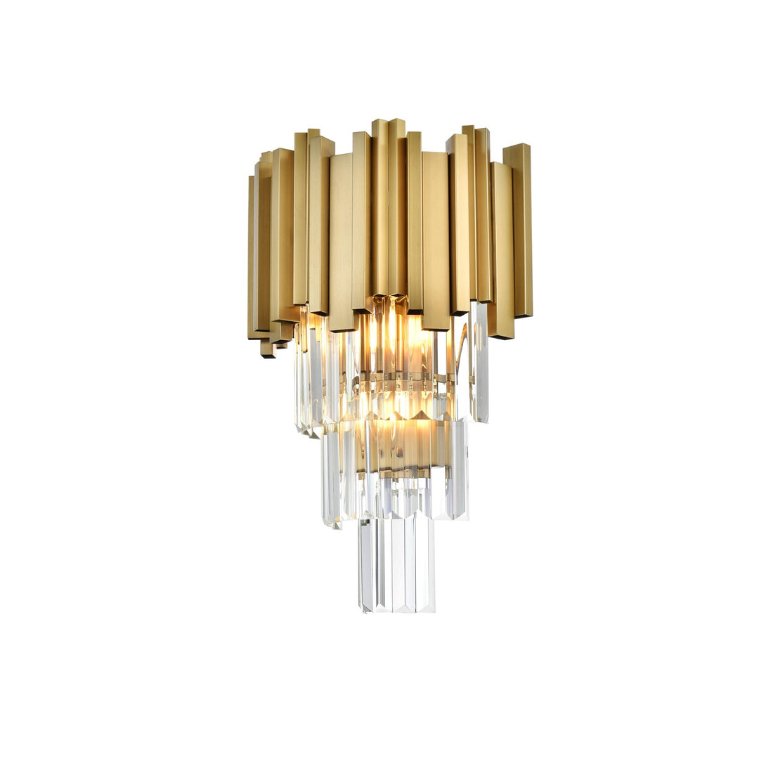 12 Inch Wall Sconce In Satin Gold