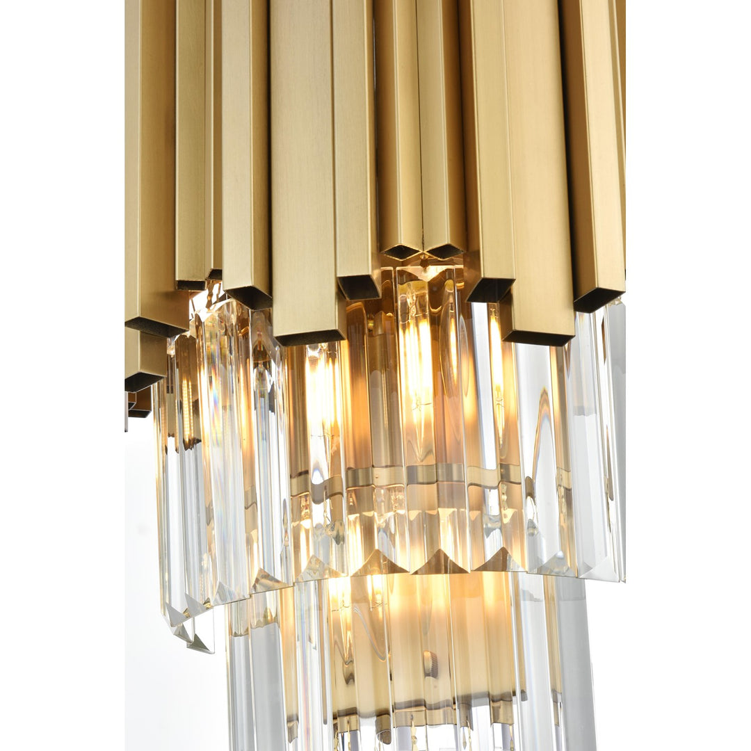 12 Inch Wall Sconce In Satin Gold