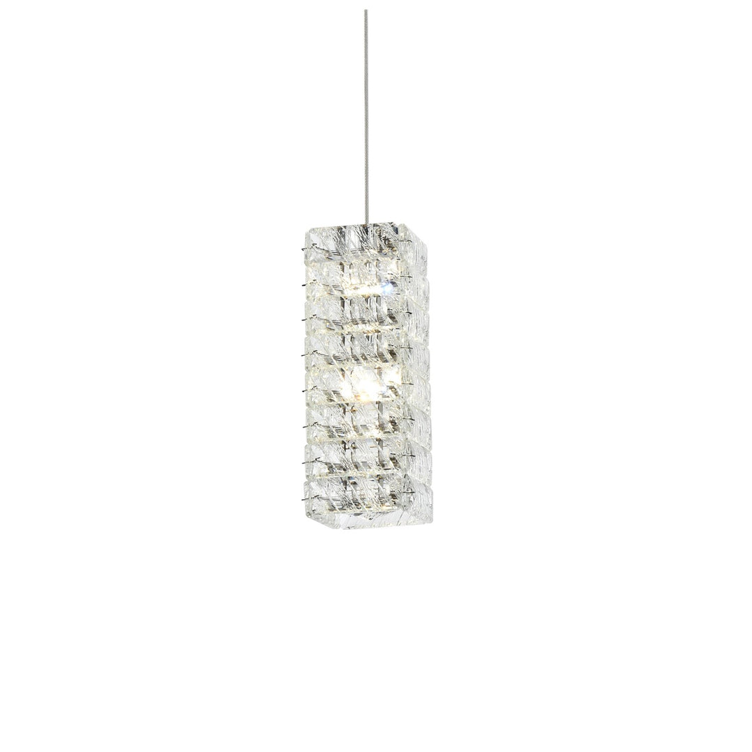 6.5 Inch Led Pendant In Chrome