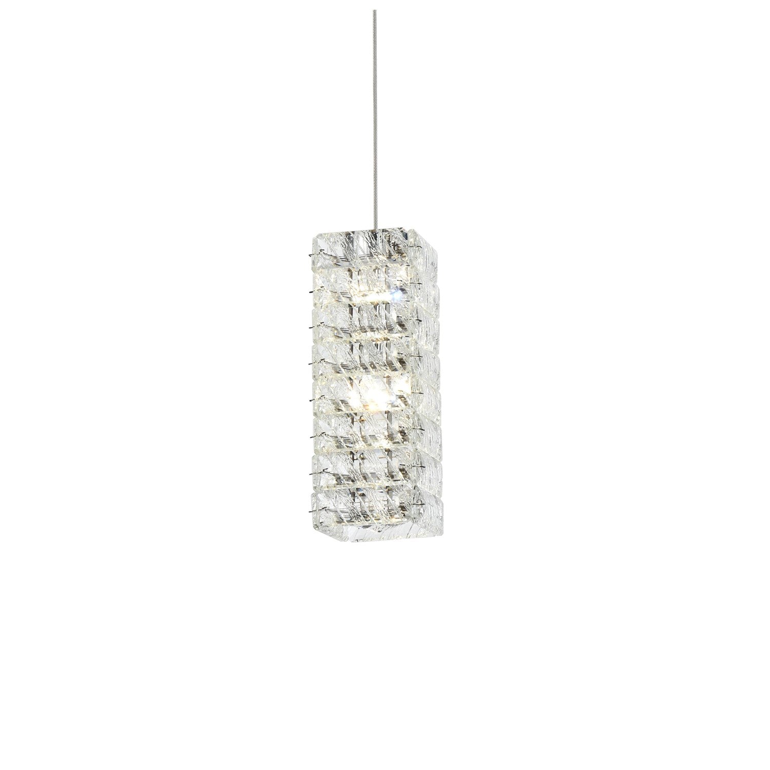 6.5 Inch Led Pendant In Chrome