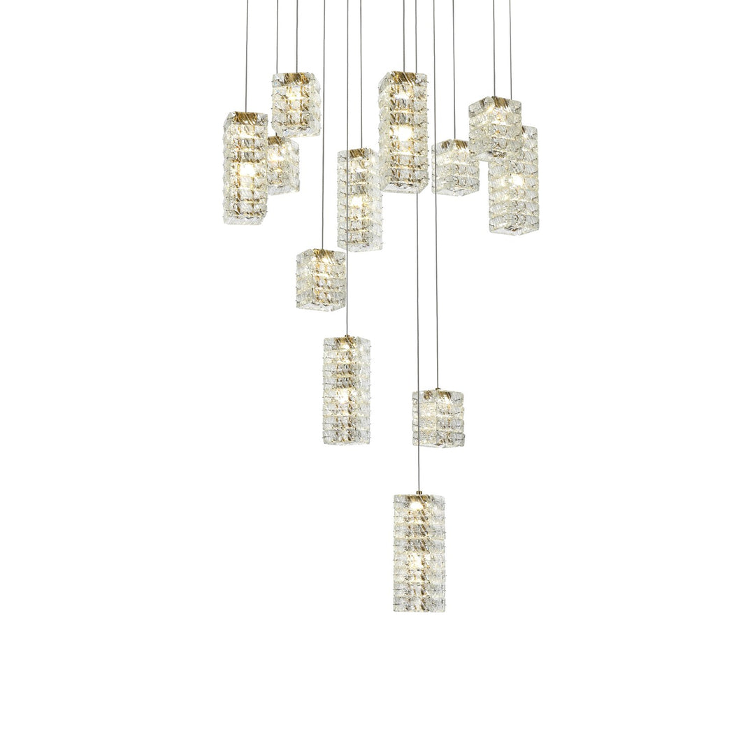 28 Inch Led Pendant In Satin Gold
