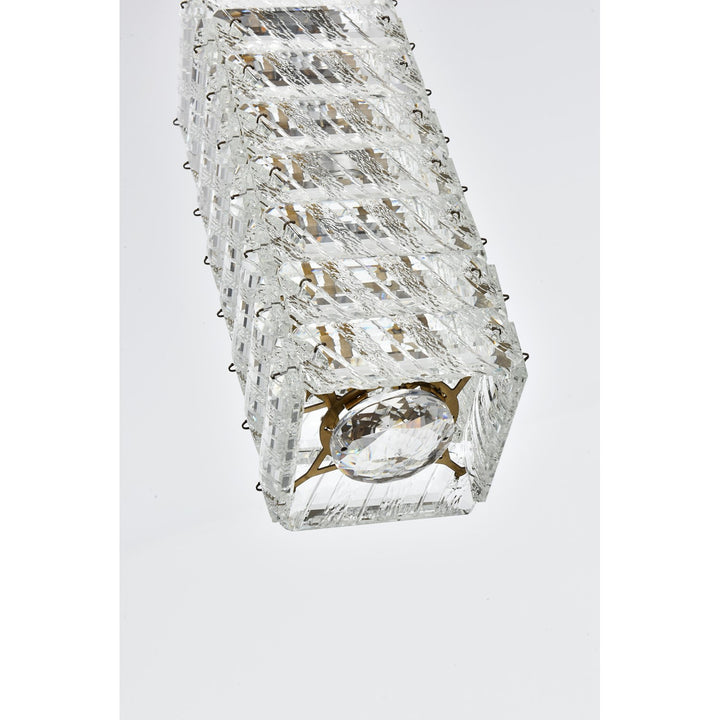 20 Inch Led Pendant In Satin Gold