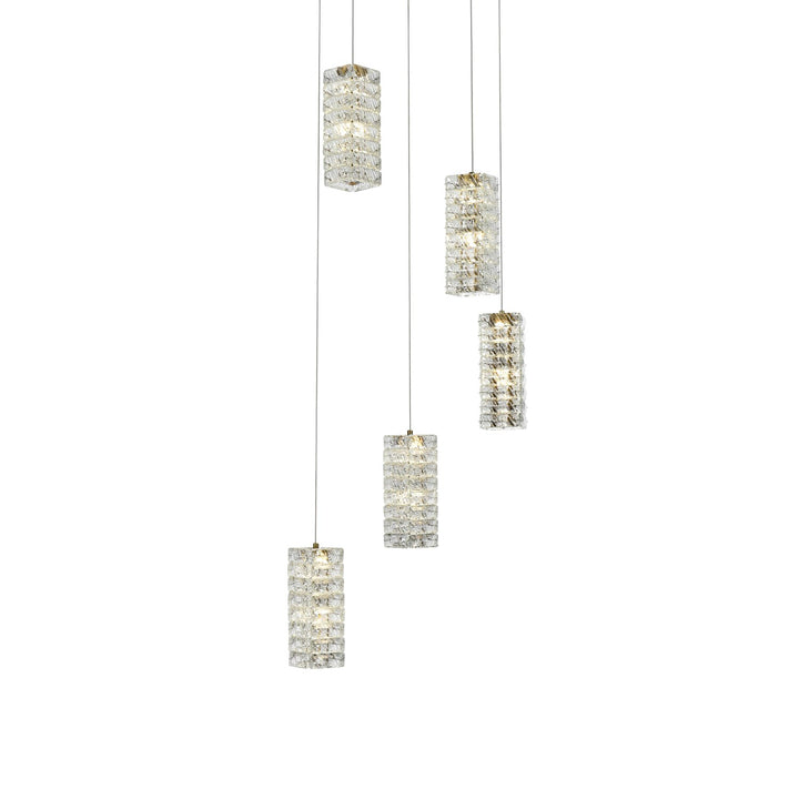 20 Inch Led Pendant In Satin Gold