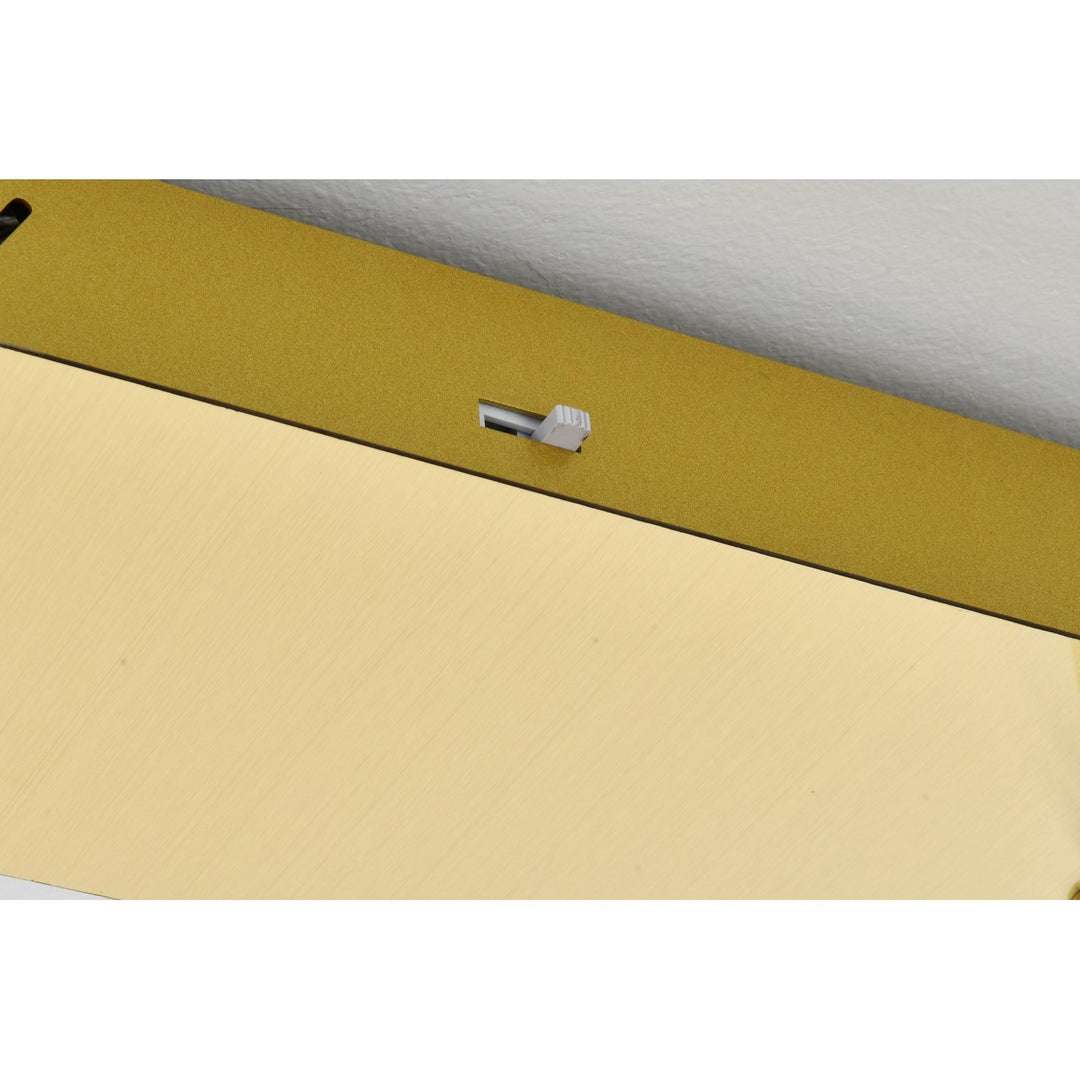 40 Inch Led Pendant In Satin Gold