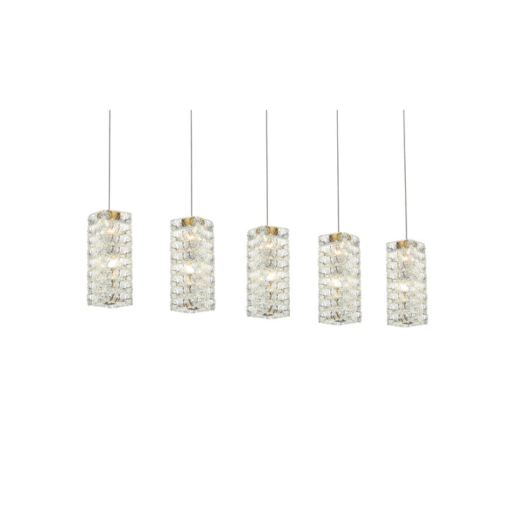 40 Inch Led Pendant In Satin Gold