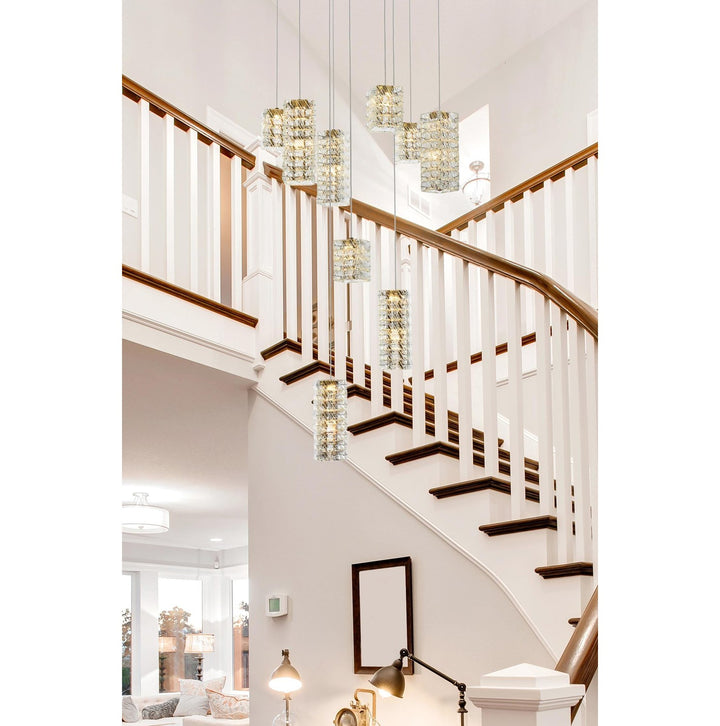 24 Inch Led Pendant In Satin Gold
