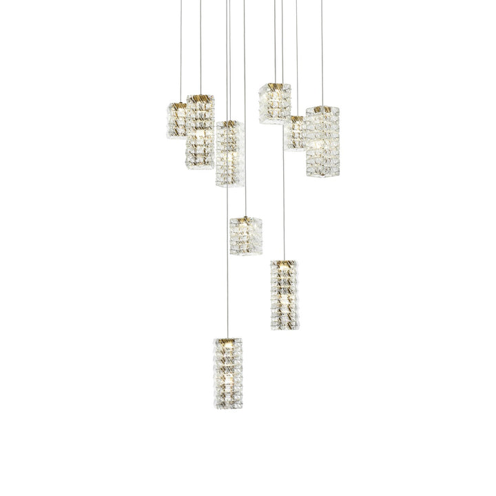 24 Inch Led Pendant In Satin Gold