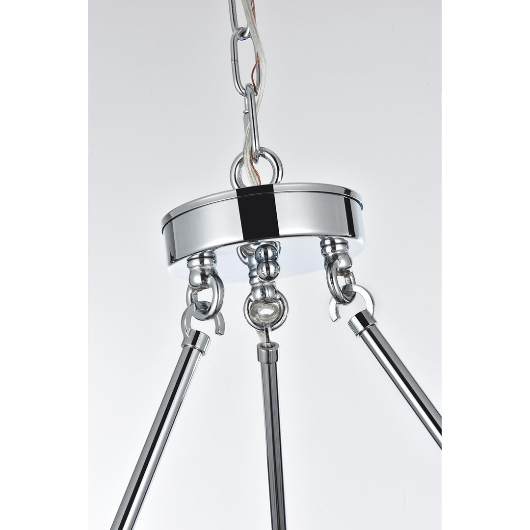 26 Inch Chandelier In Chrome