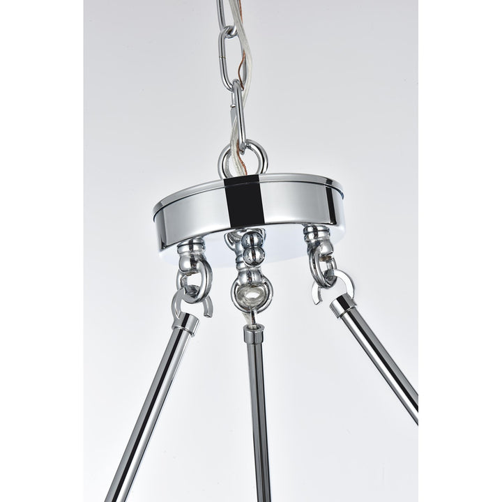 26 Inch Chandelier In Chrome