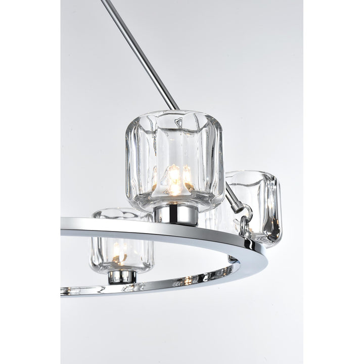 48 Inch Chandelier In Chrome