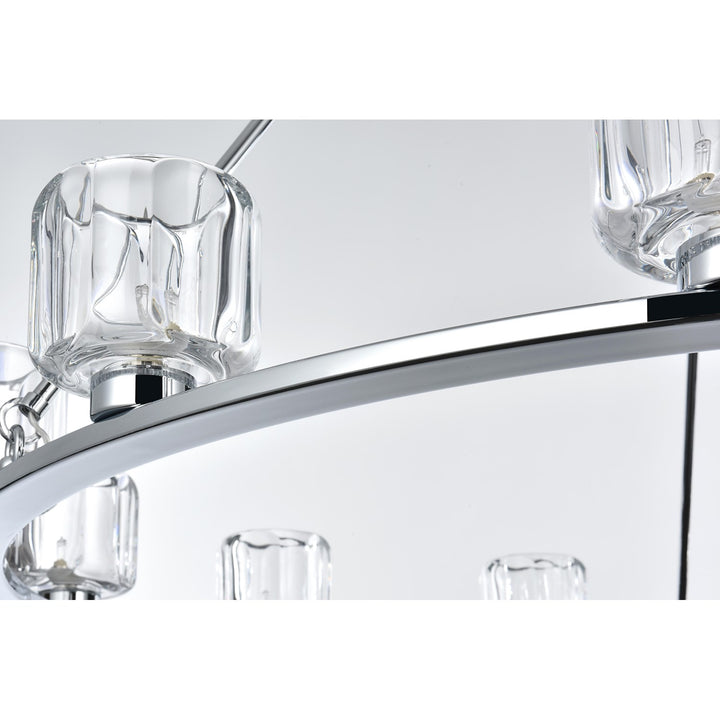 48 Inch Chandelier In Chrome