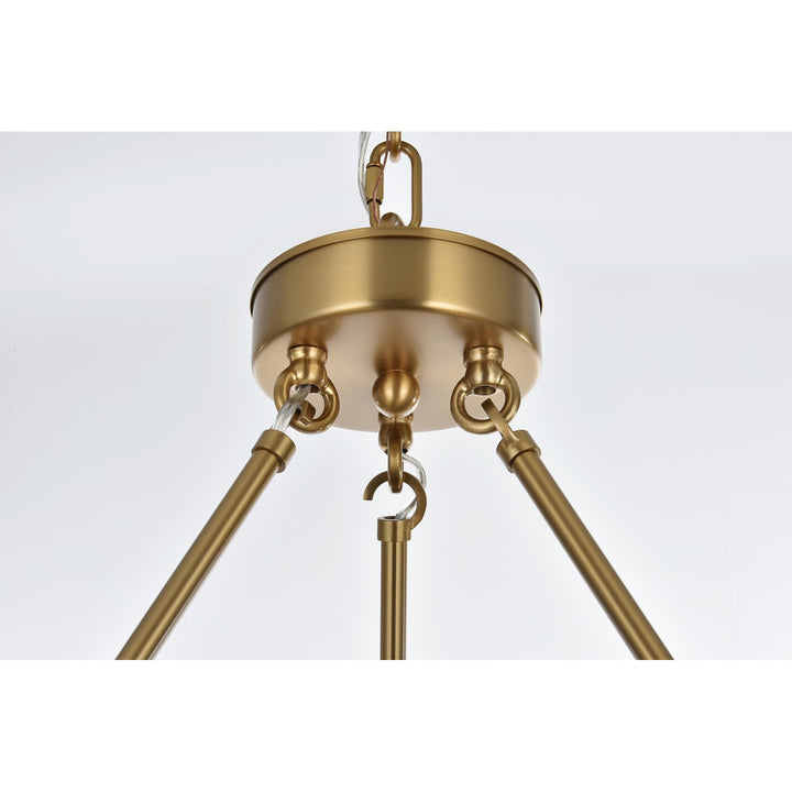 48 Inch Two-Tier Chandelier In Satin Gold