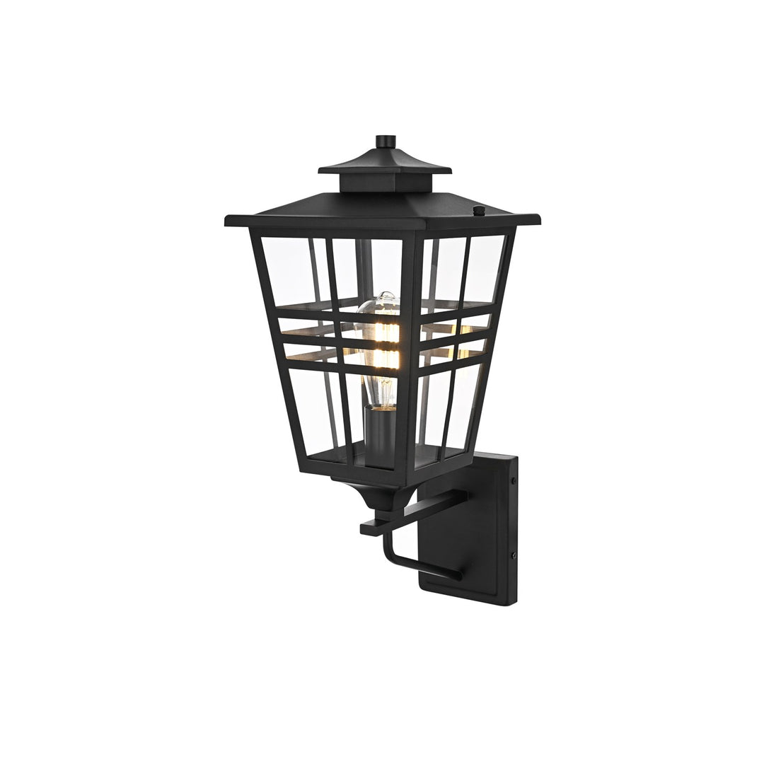 8.5 Inch Outdoor Wall Sconce In Black