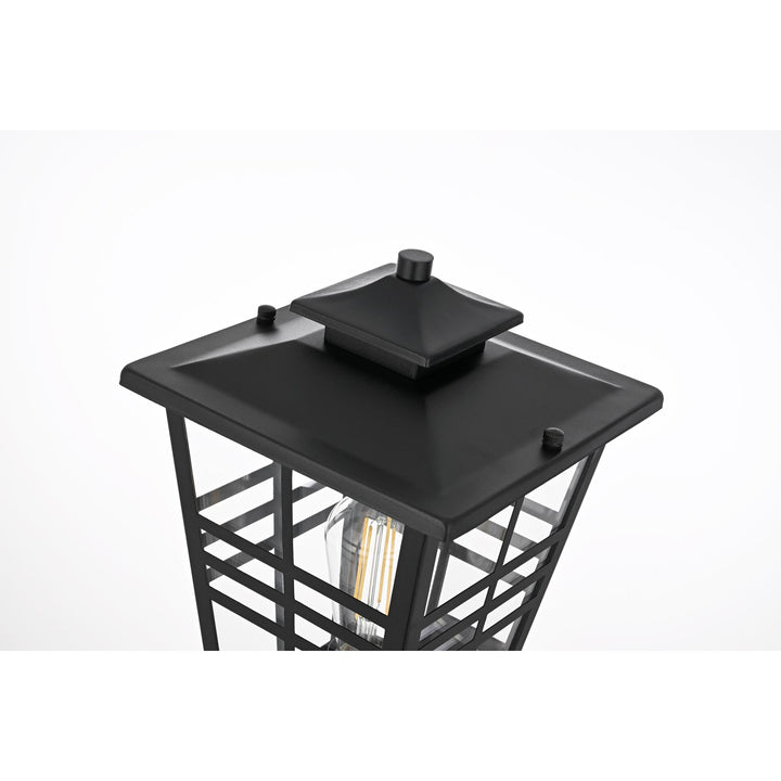 8.5 Inch Outdoor Wall Sconce In Black