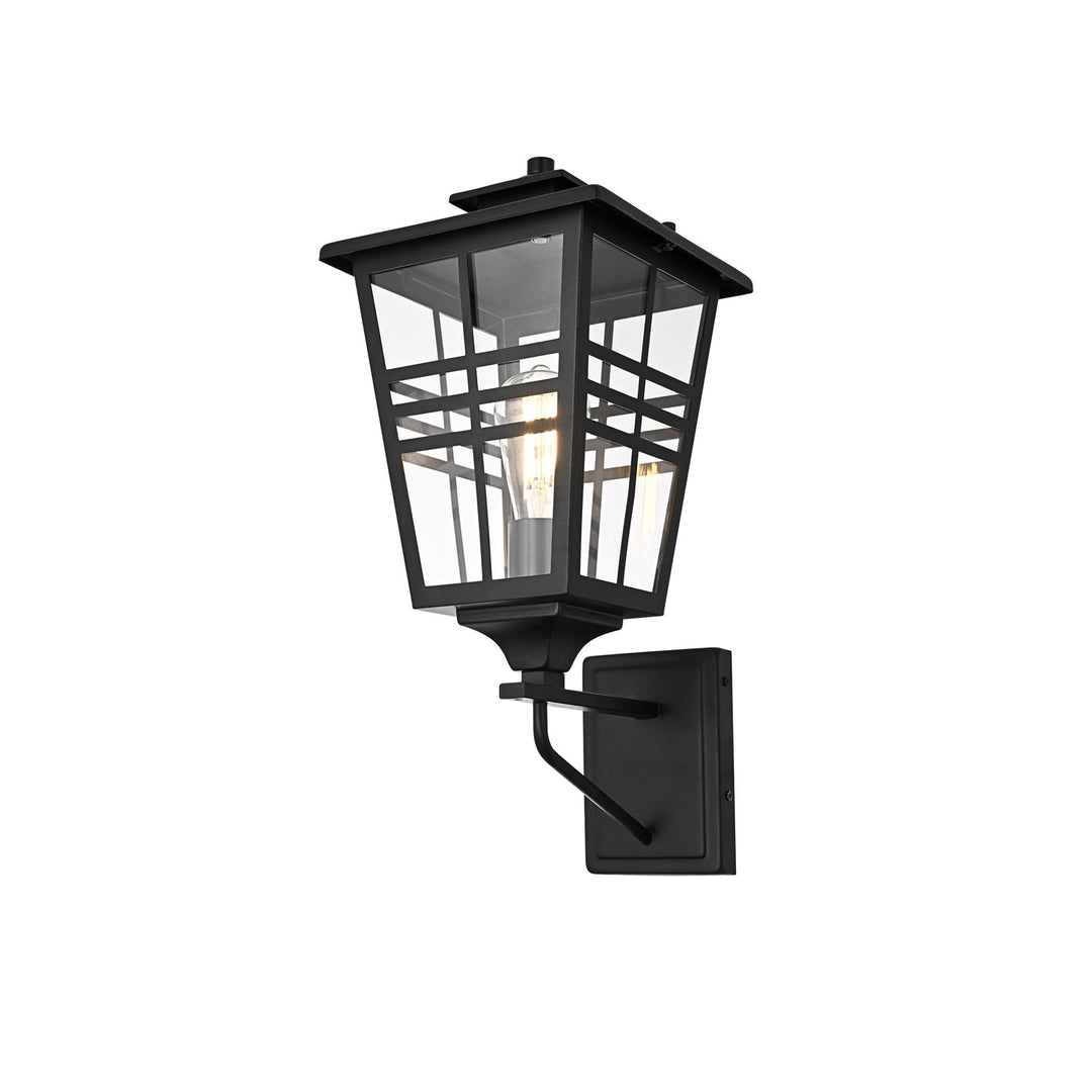 8.5 Inch Outdoor Wall Sconce In Black
