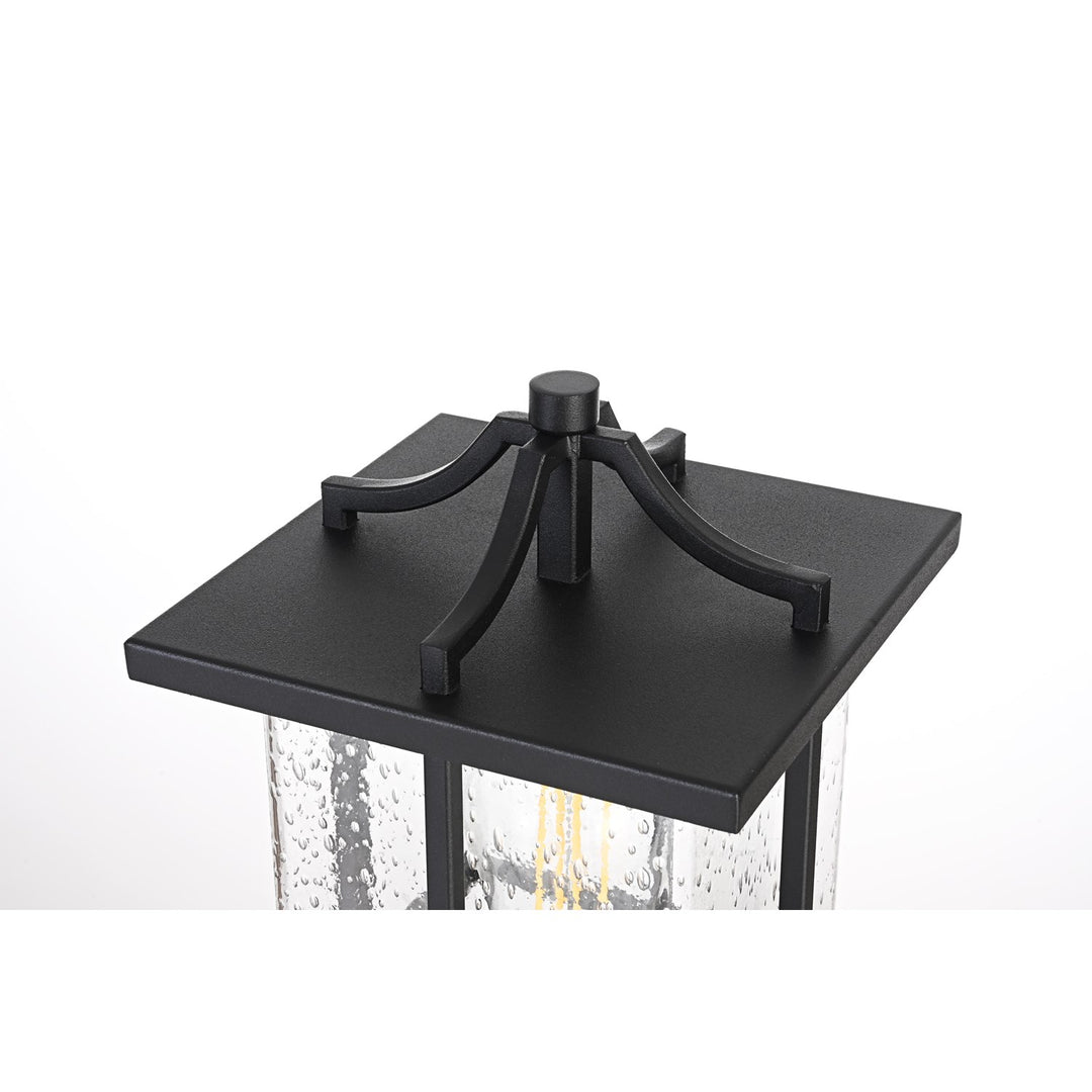 7 Inch Outdoor Post Light In Black