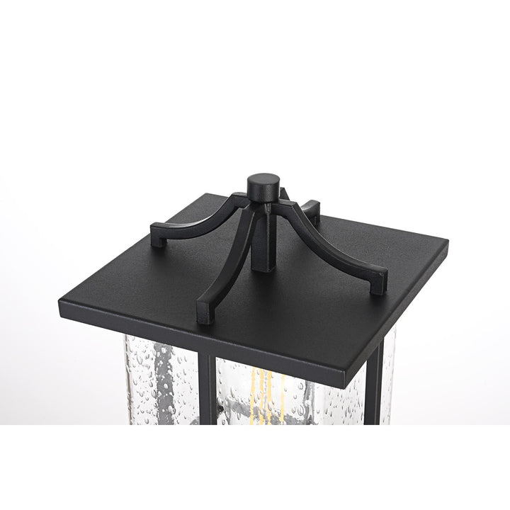 7 Inch Outdoor Post Light In Black