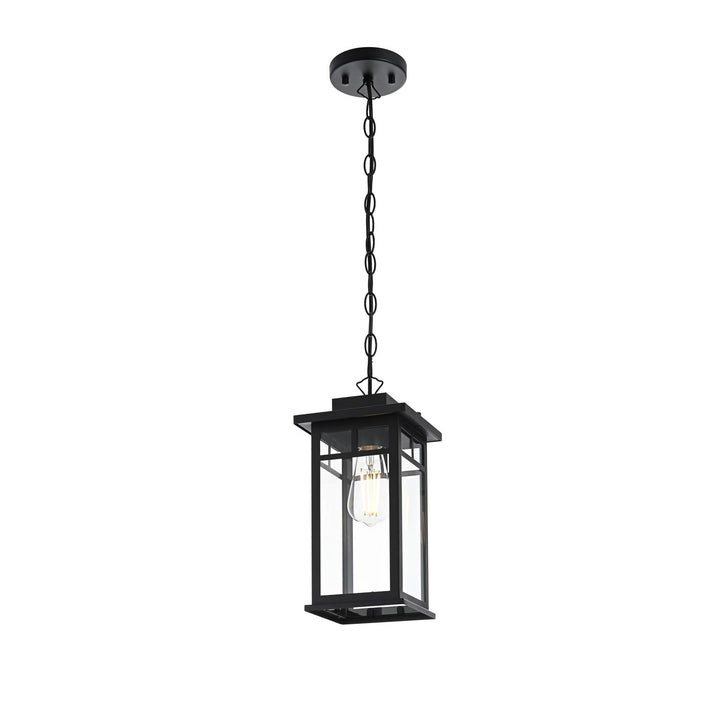 6.5 Inch Outdoor Pendant In Black